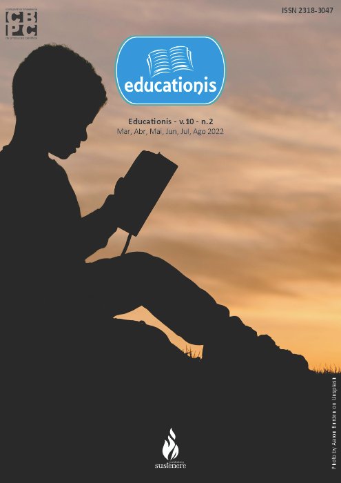 					Visualizar v. 10 n. 2 (2022): Educationis - Mar, Abr, Mai, Jun, Jul, Ago 2022
				